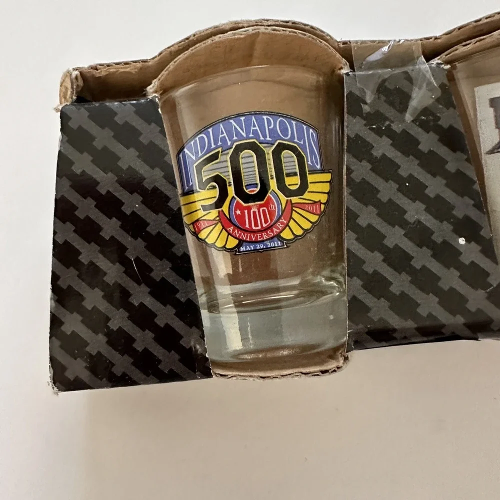 Indianapolis Motor Speedway Shot‎ Glasses Set of 3